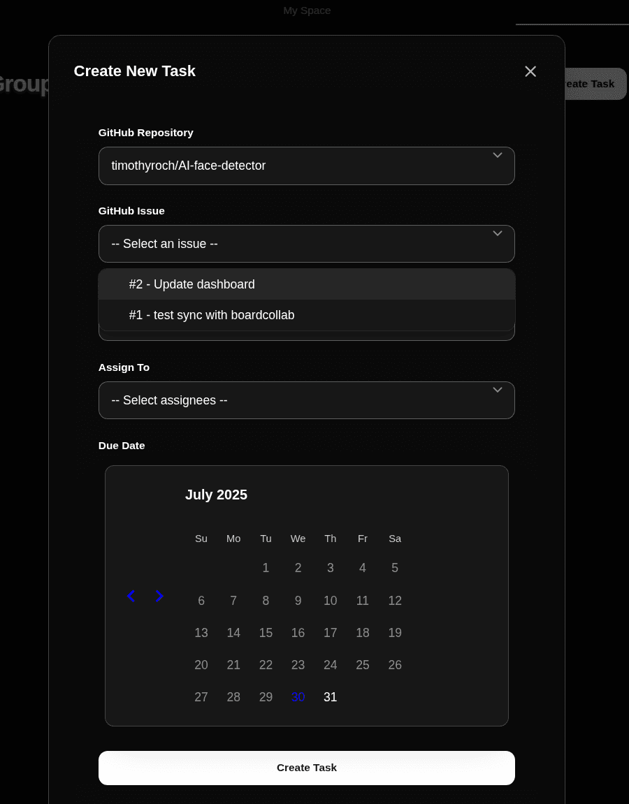 Create Tasks from GitHub Issues